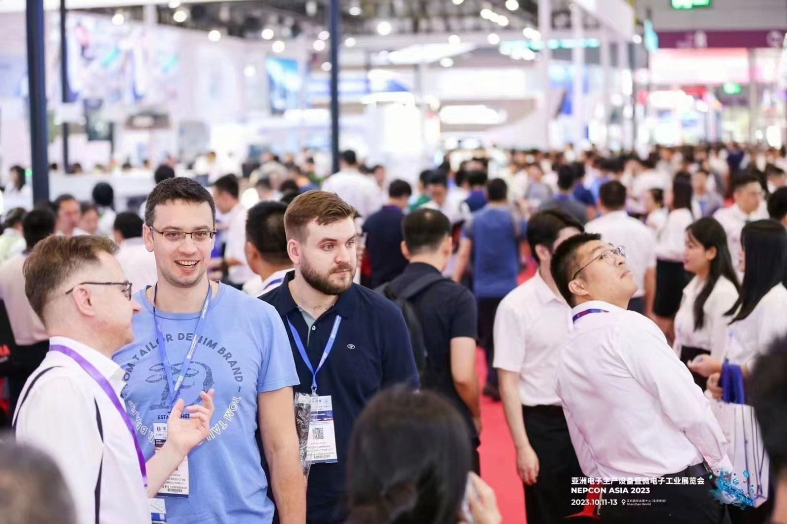 NEPCON 官方拍攝的展會圖 NEPCON 官方拍攝的展會圖
